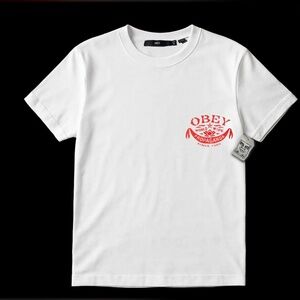 WHITE OBEY T
